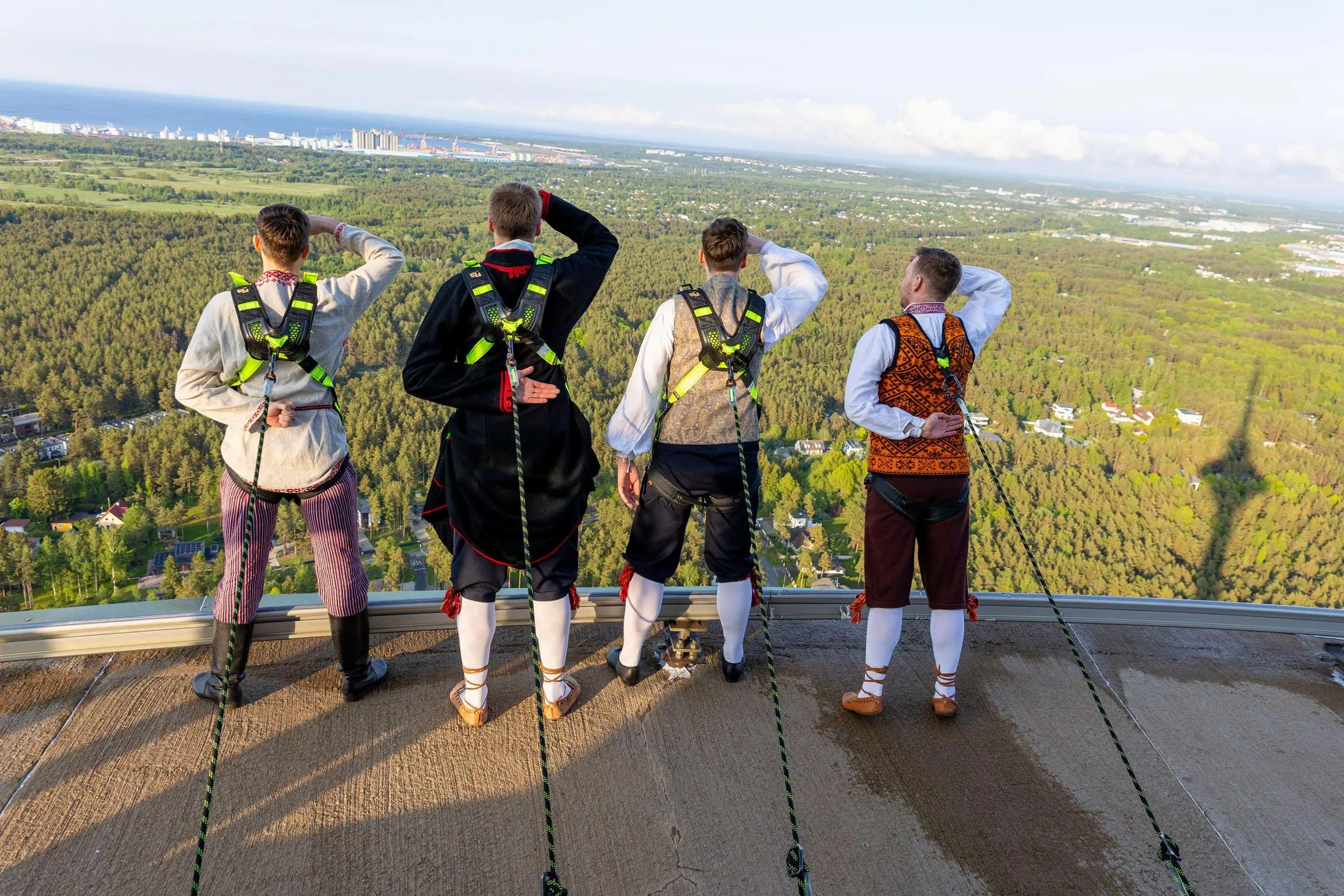 Walk on the Edge at Tallinn TV Tower
