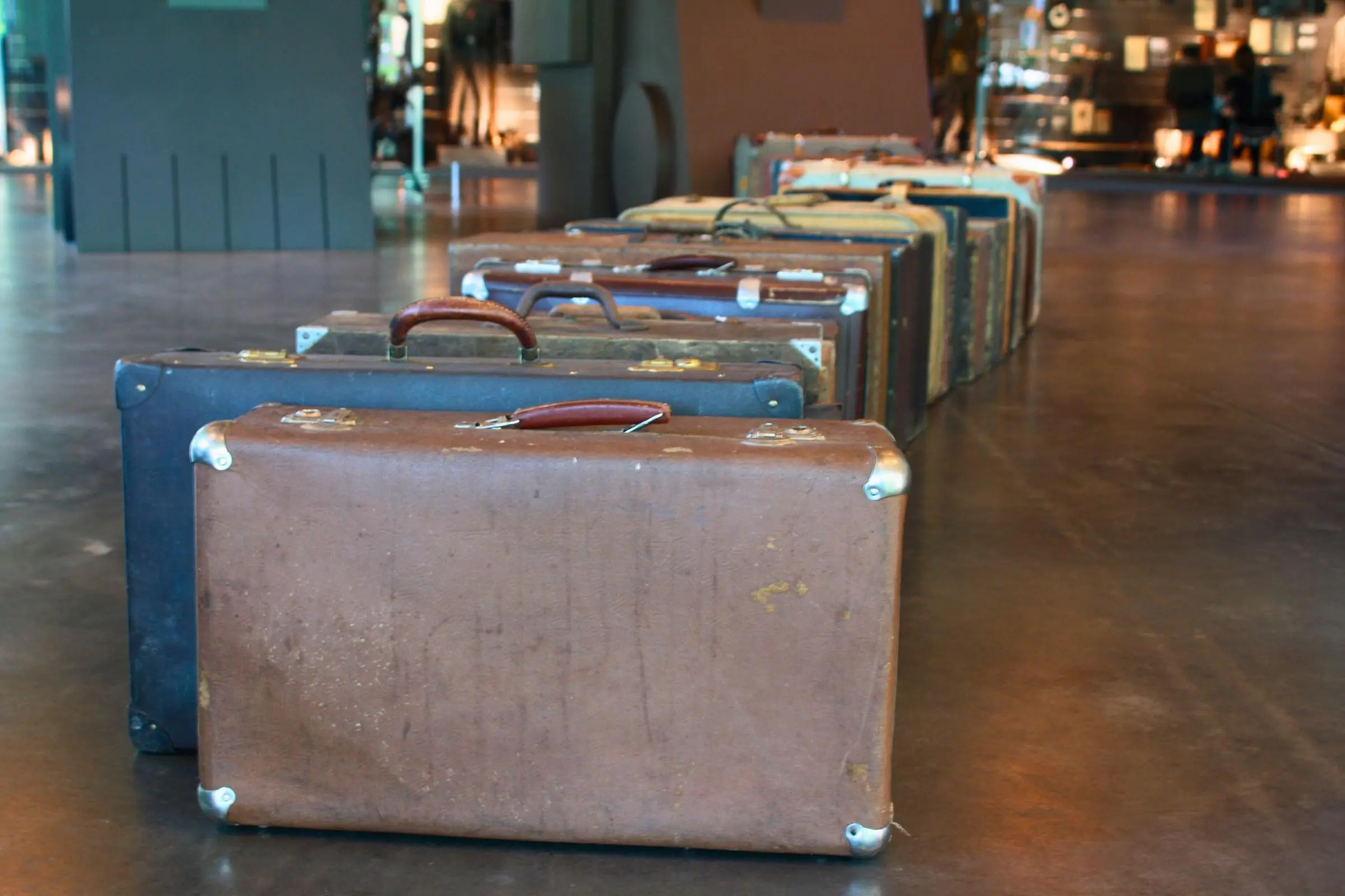 Suitcases of deported Estonians